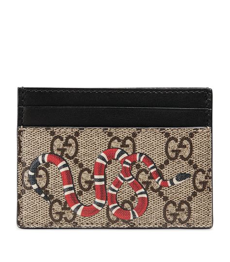 gucci kingsnake card holder.